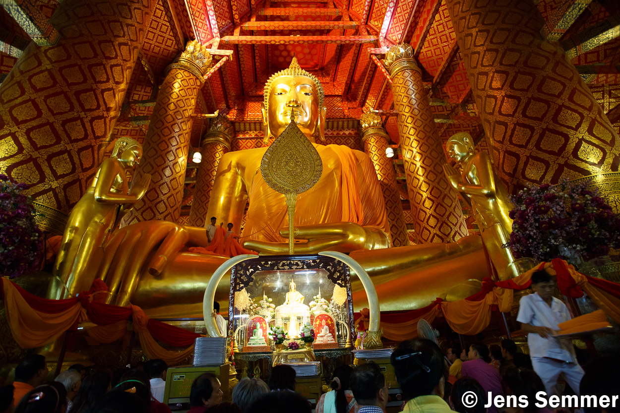 Sitzender Buddha Ayutthaya Bangkok