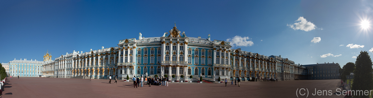 Katharinenpalast Sankt Petersburg Panorama