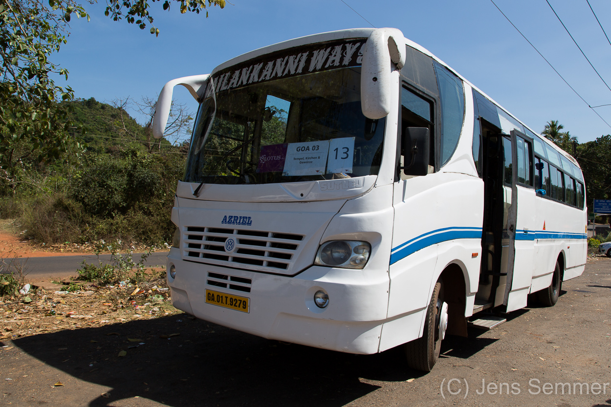 AIDA Ausflugsbus Indien