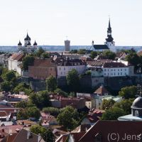 Blick auf den Hausberg von Tallinn