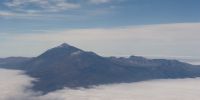 Pico del Teide beim Landeanflug