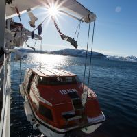 AIDA Tenderboot beim Einholen