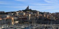 Blick auf Notre Dame de la Garde