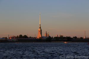 Winterpalast im Abendlicht