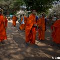 Mönche in Ayutthaya