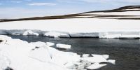 Westfjorde Schnee